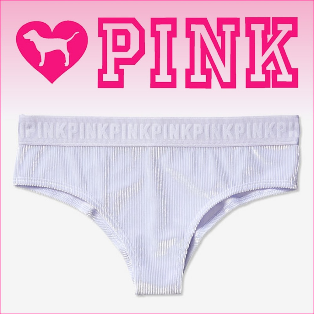 Size L PINK VICTORIAS SECRET Cheekster panty - Picture 1 of 5